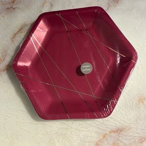 Magenta Disposable Plates (20 Count)